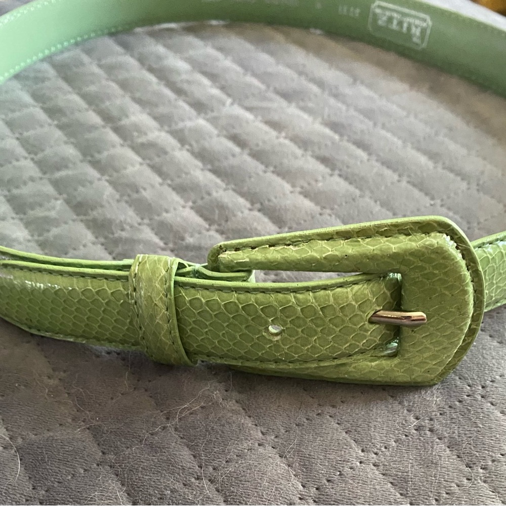 The Ritz Accessory Collection Genuine Snakeskin Belt - Picture 2 of 3